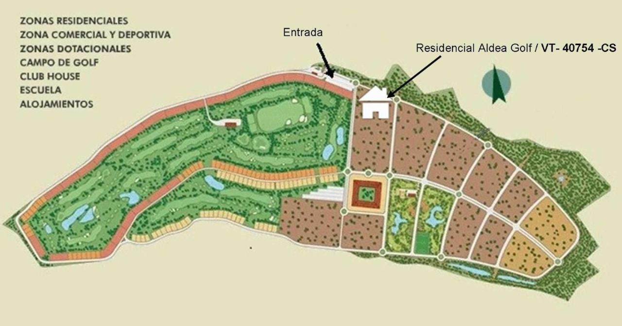 Apartamento En Residencial Aldea Golf Panoramica San Jorge  Dış mekan fotoğraf